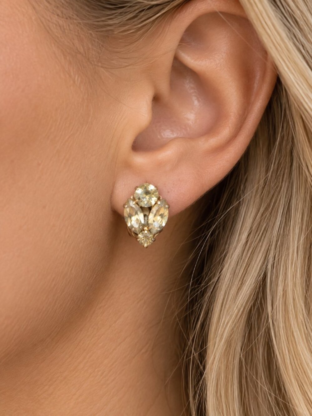WEISS Vintage Earrings